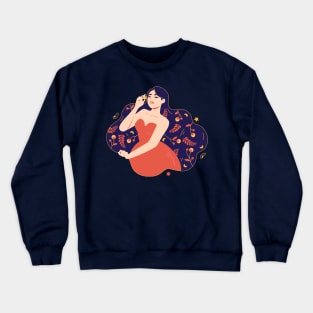 Mother Nature - Blue Crewneck Sweatshirt